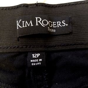 Kim Rogers black boot cut jeans
